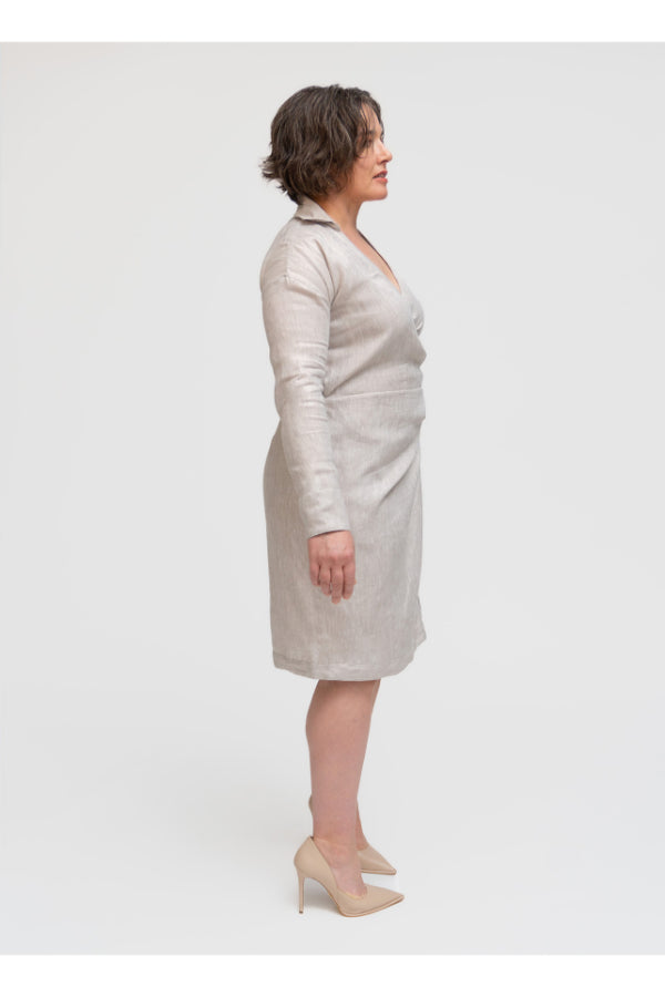 the Hemp Wrap Dress