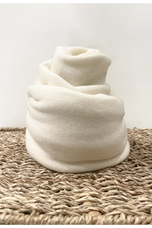 100% Cashmere Knitted Scarf
