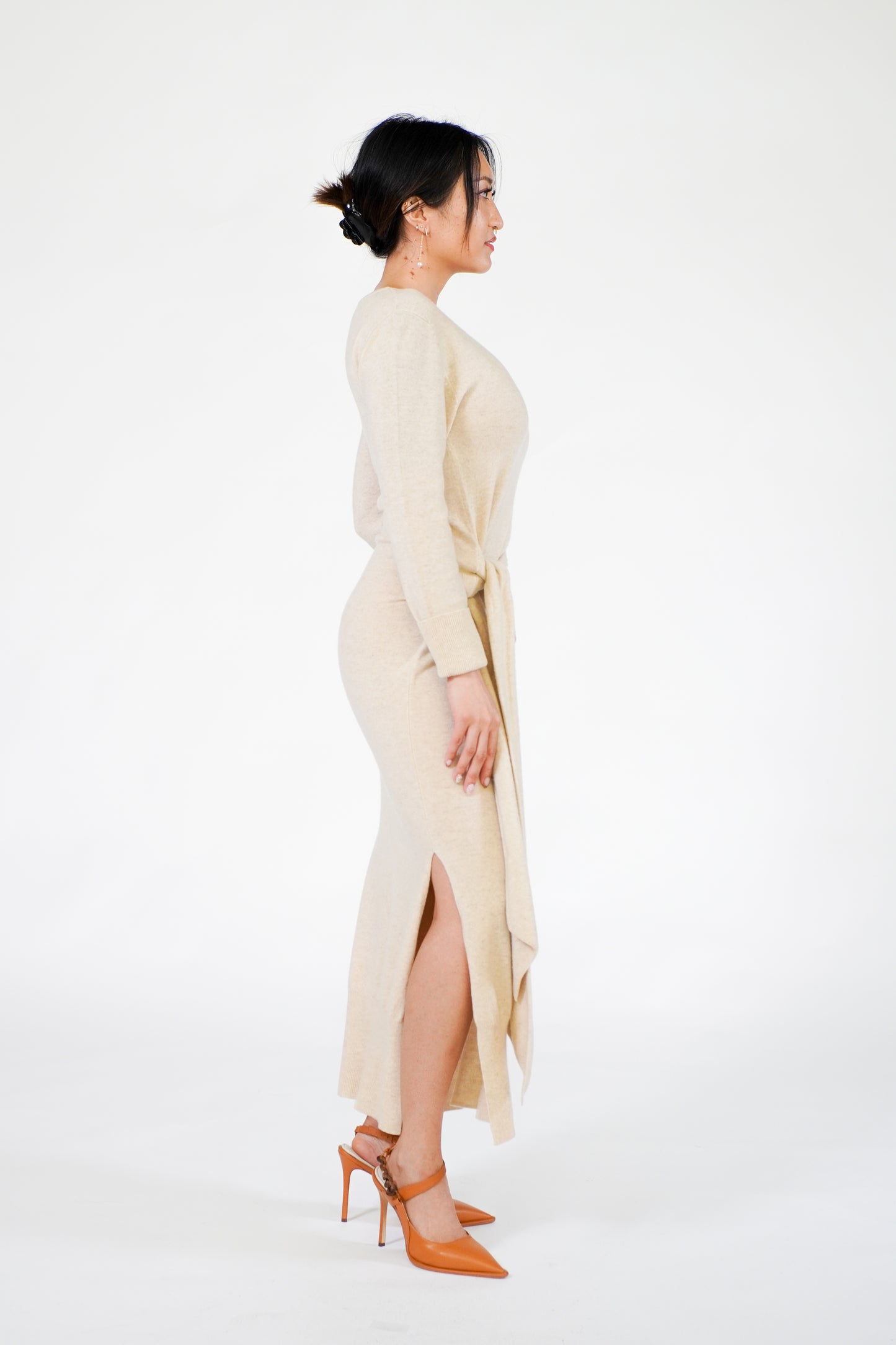 Cashmere Wrap Dress