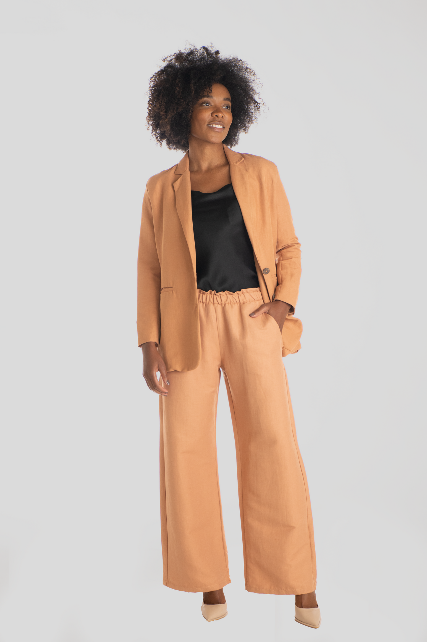 the Cotton & Linen Delaney Pant