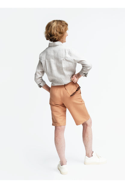 the Cotton & Linen JENNIFER Shorts