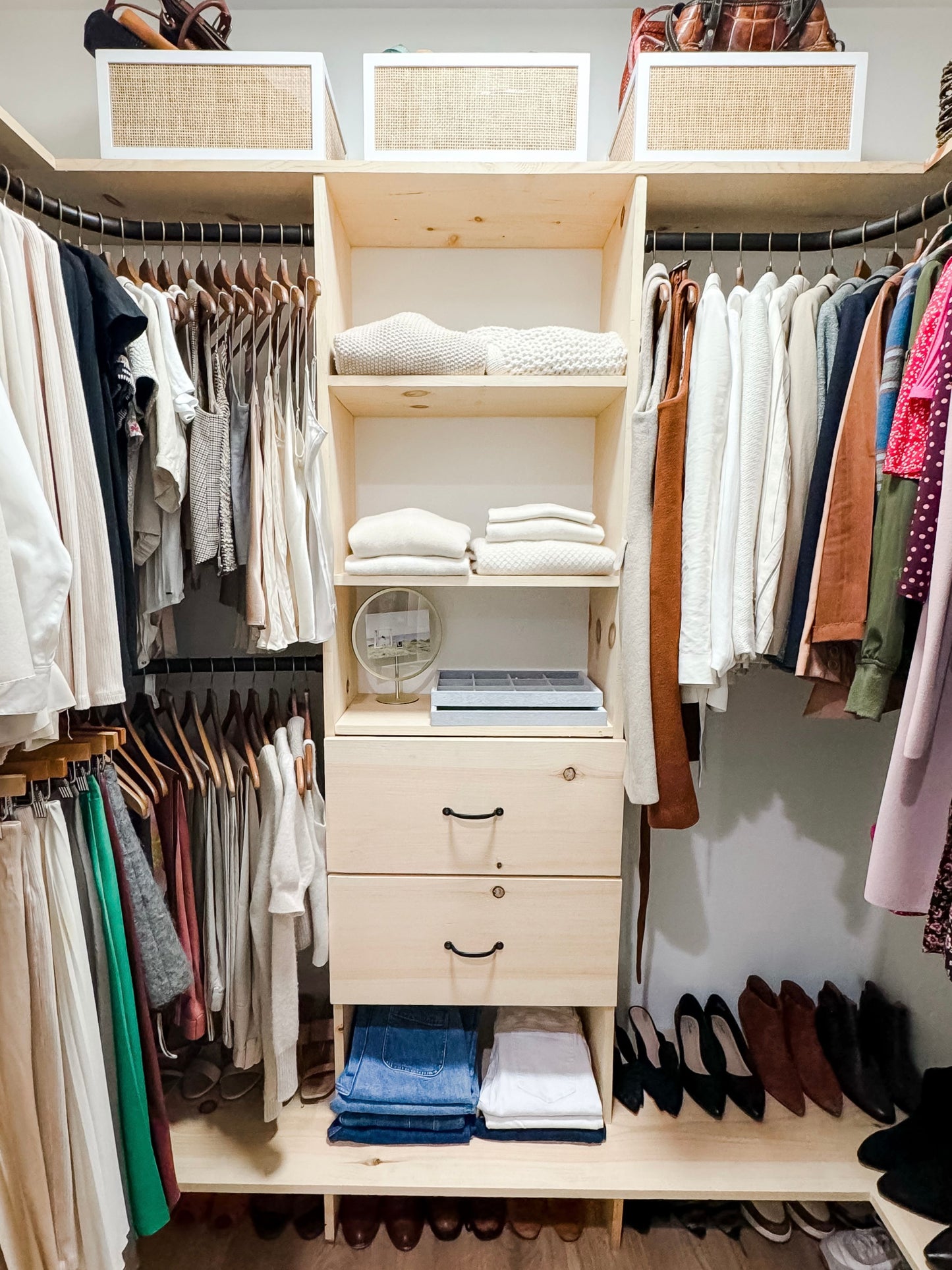 Closet Revamp: Purging, Organizing, & Functionality