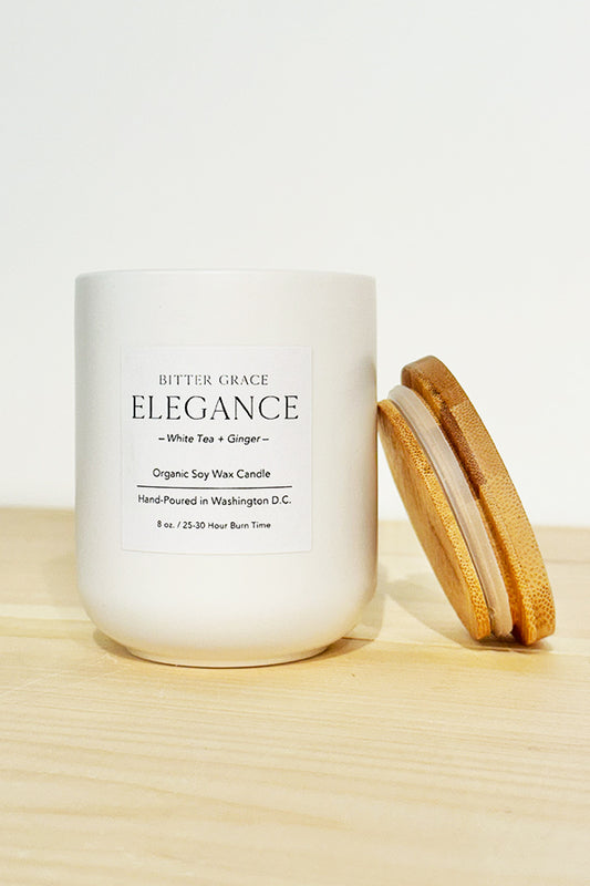 Elegance White Tea + Ginger Candle