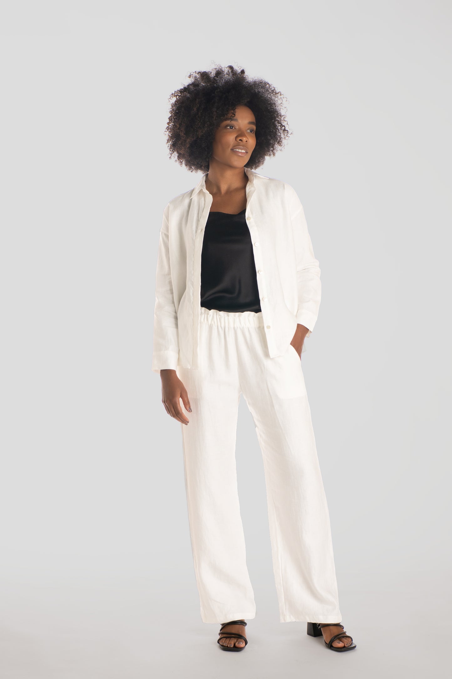 the Hemp & Silk Boyfriend Shirt